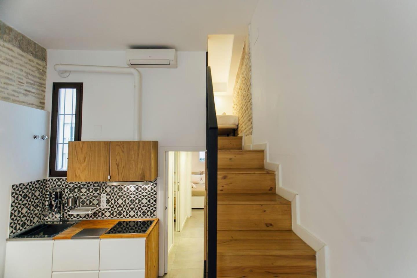 Amplio Apartamento De Diseno Precioso De Estilo Sevillano En Pleno Centro Exterior foto